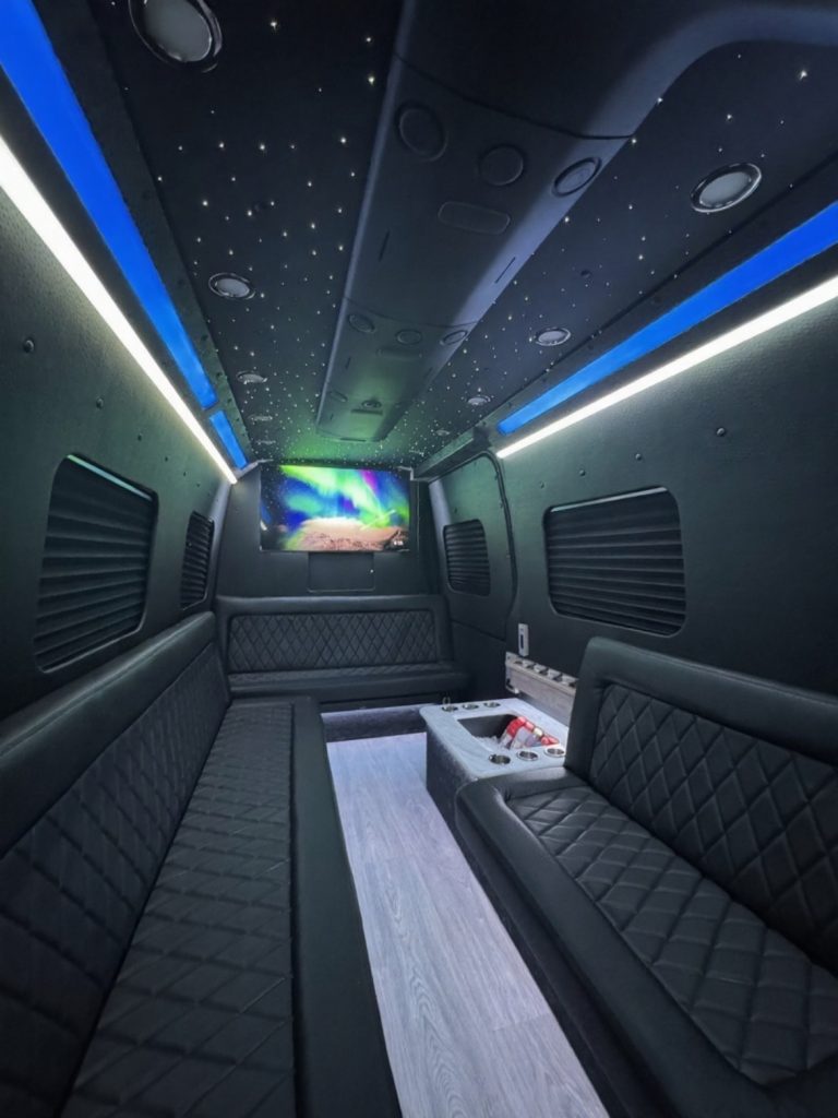 18-passenger-party-van-rental-in-the-Bronx-with-spacious-interior