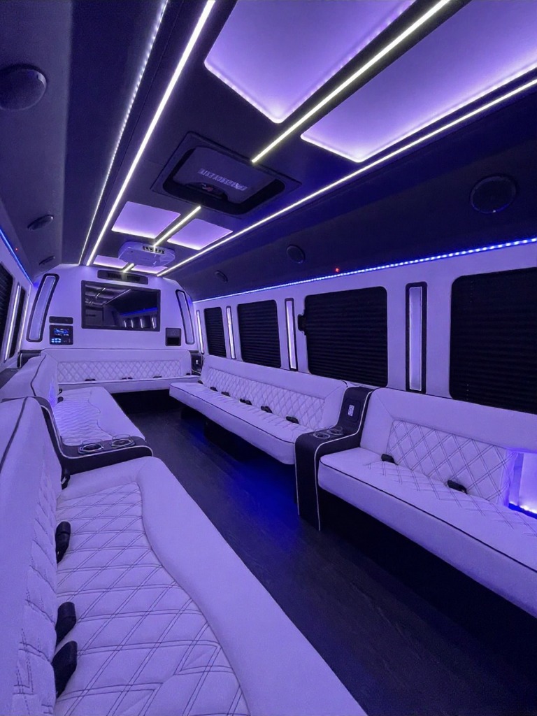 Westchester pink party bus near me