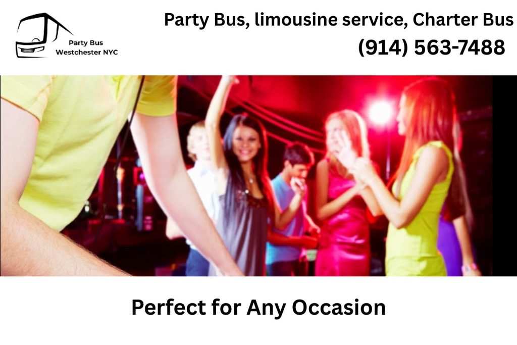 Party bus rental in Valhalla NY for birthdays, proms, and weddings