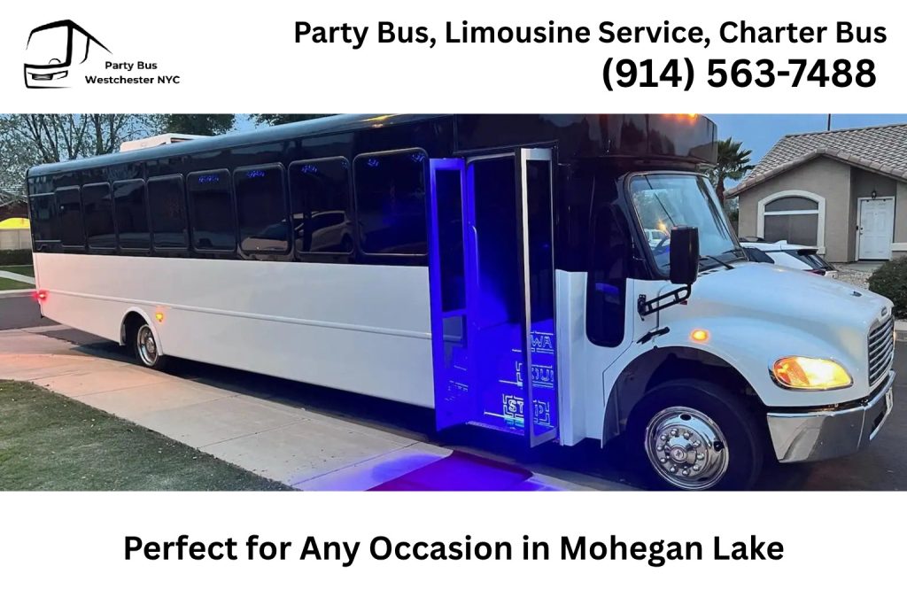 Party bus rental in Mohegan Lake NY for weddings, birthdays, and proms
