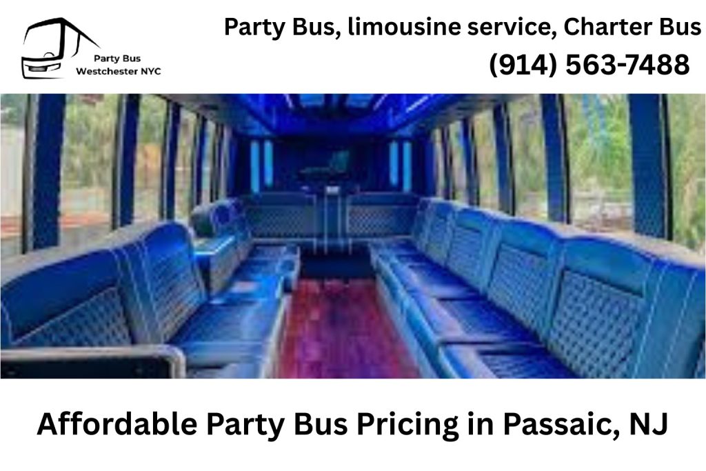 Affordable party bus rental pricing options in Passaic NJ