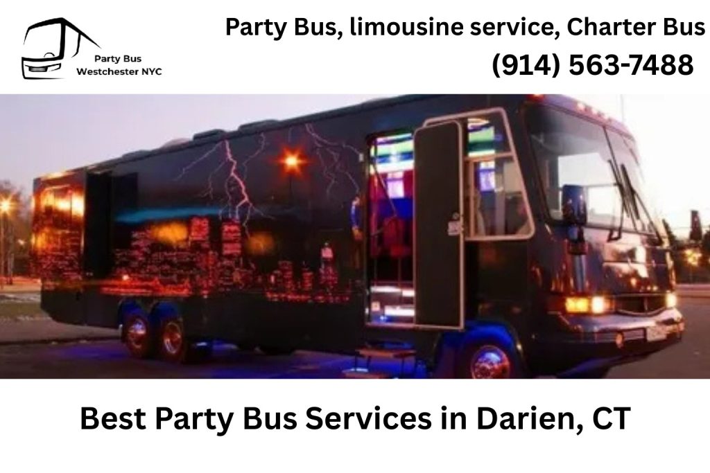 Best party bus services in Darien CT for weddings and group transportation