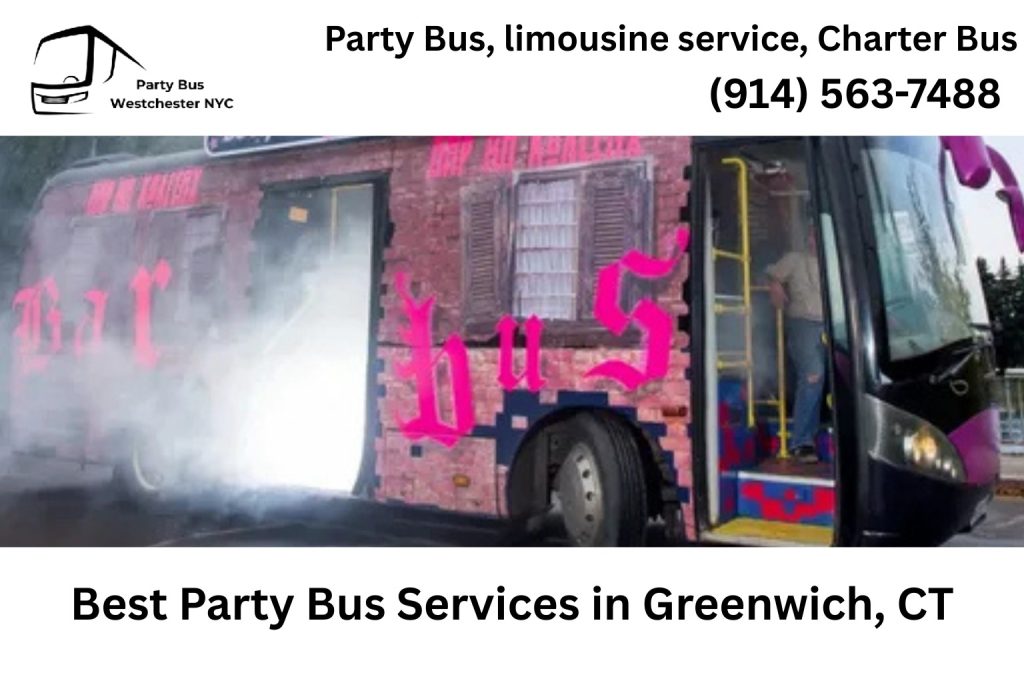 Best party bus services in Greenwich CT for weddings, birthdays, and group transportation