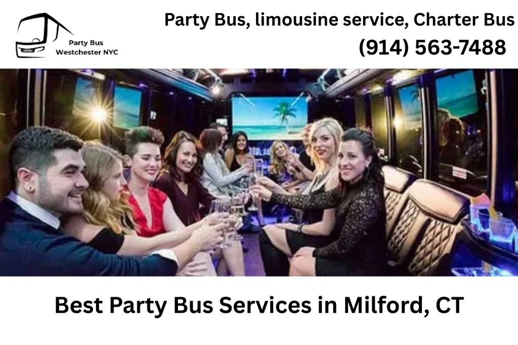 Best party bus services in Milford Connecticut for weddings and events