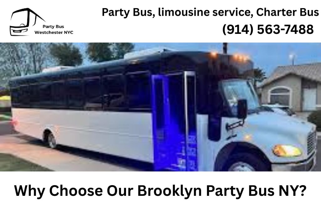 Luxury party bus rental service in Brooklyn NY
