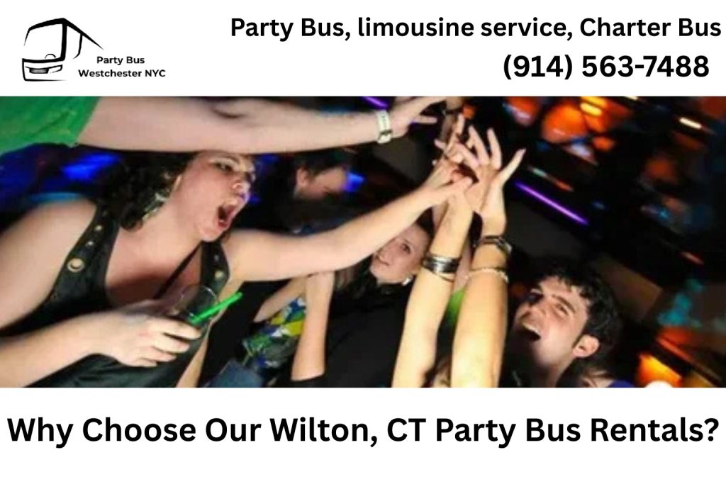 Wilton CT party bus rental for private events