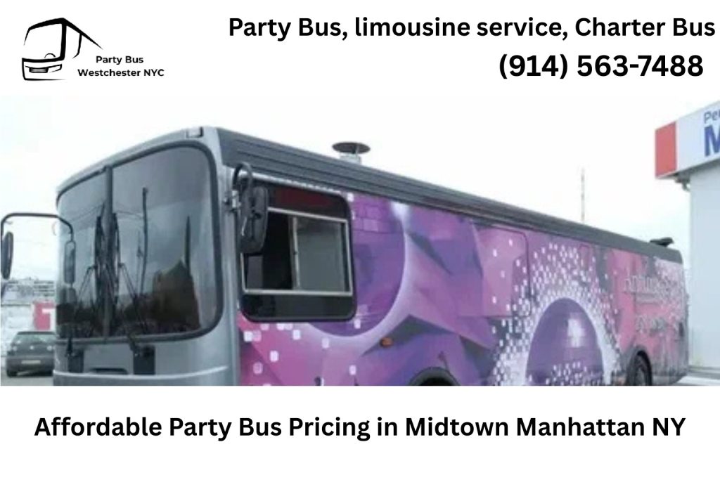 Affordable Party Bus Pricing in Midtown Manhattan
