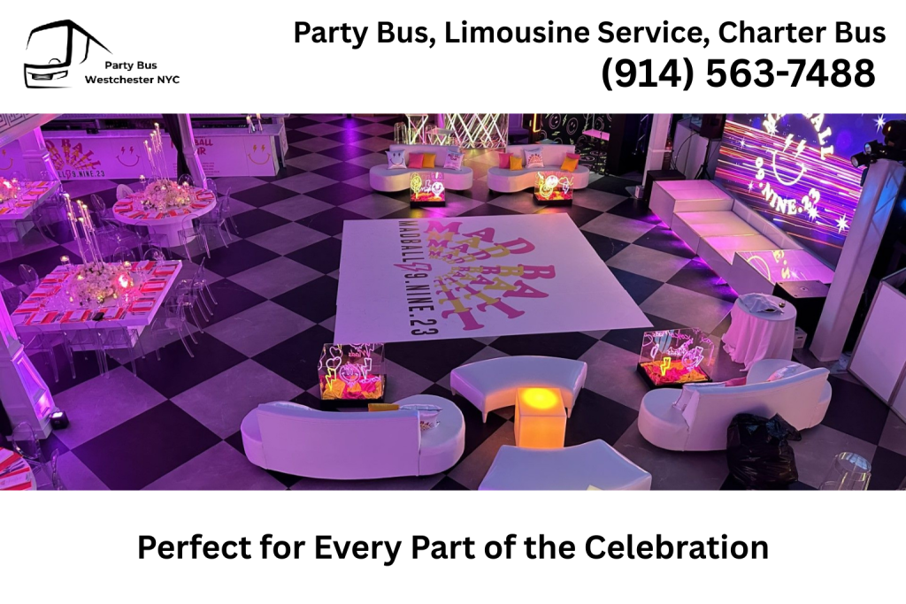 Party bus transportation for Bar and Bat Mitzvah events