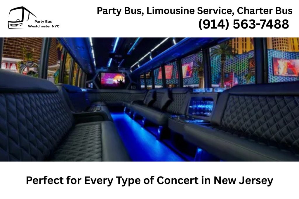 Party bus for all concert types in New Jersey