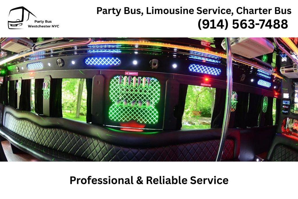 Professional birthday party bus service in New Jersey