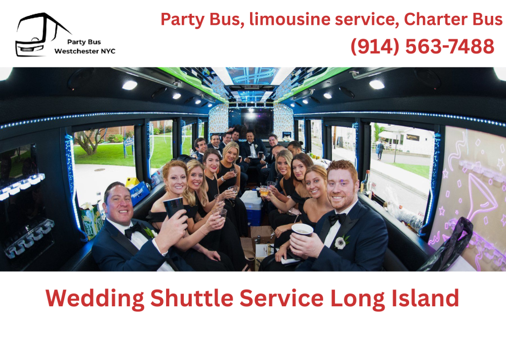 Wedding shuttle service Long Island NY