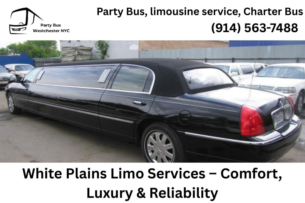 White Plains NY limo service with luxury vehicles and professional chauffeurs