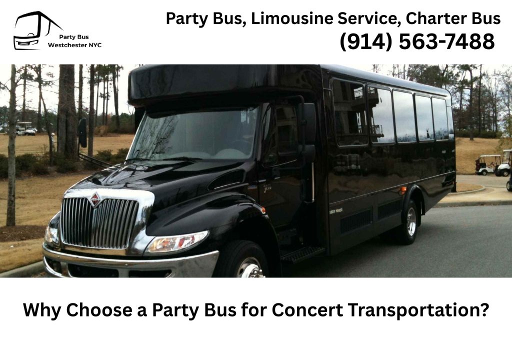 New Jersey concert party bus transportation