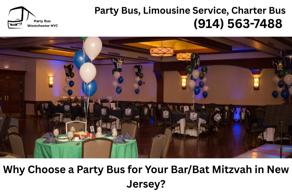 New Jersey Bar and Bat Mitzvah party bus transportation