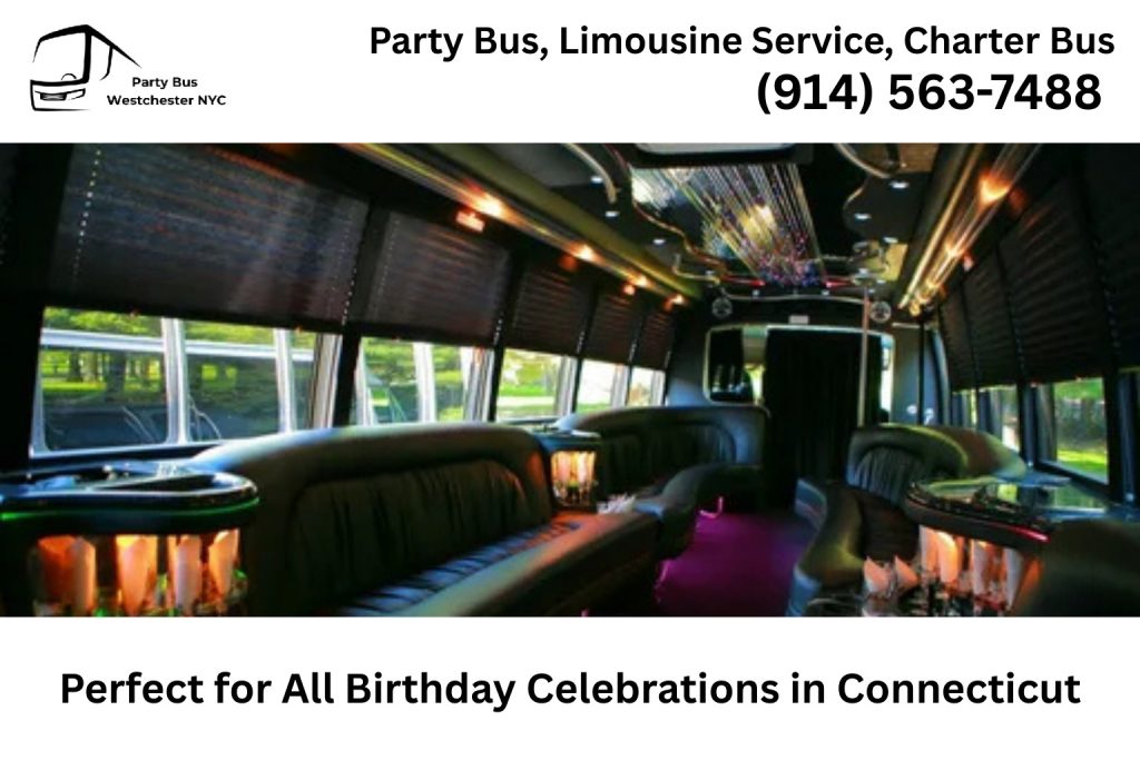 Party bus for all birthday celebrations in Connecticut