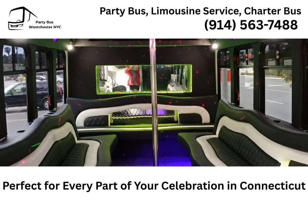 Party bus transportation for Bar and Bat Mitzvah events in Connecticut