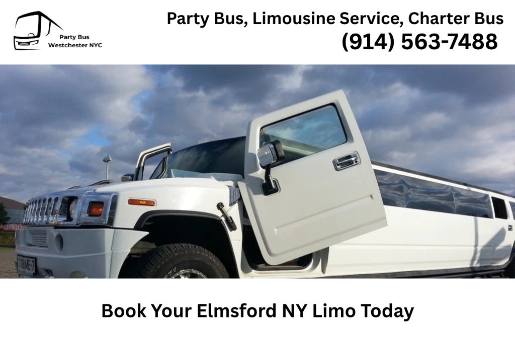 Book a luxury limo service in Elmsford NY today
