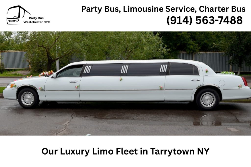Luxury stretch limousine and SUV fleet available in Tarrytown NY