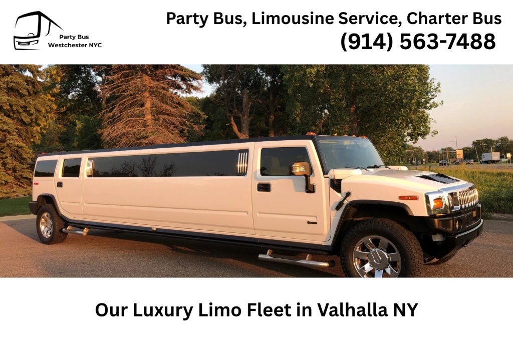 Luxury stretch limousine and SUV fleet available in Valhalla NY