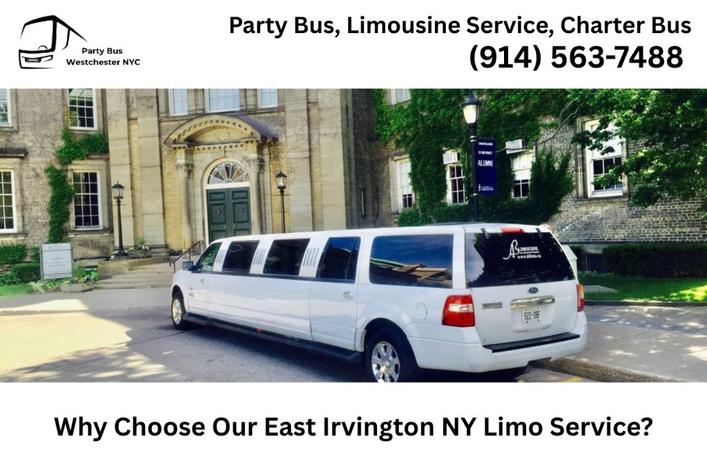 Professional East Irvington NY limo service with luxury chauffeur transportation