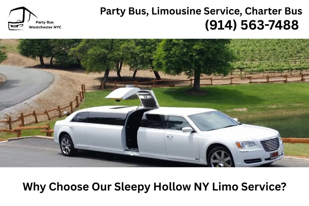 Professional Sleepy Hollow NY limo service with luxury vehicle and chauffeur