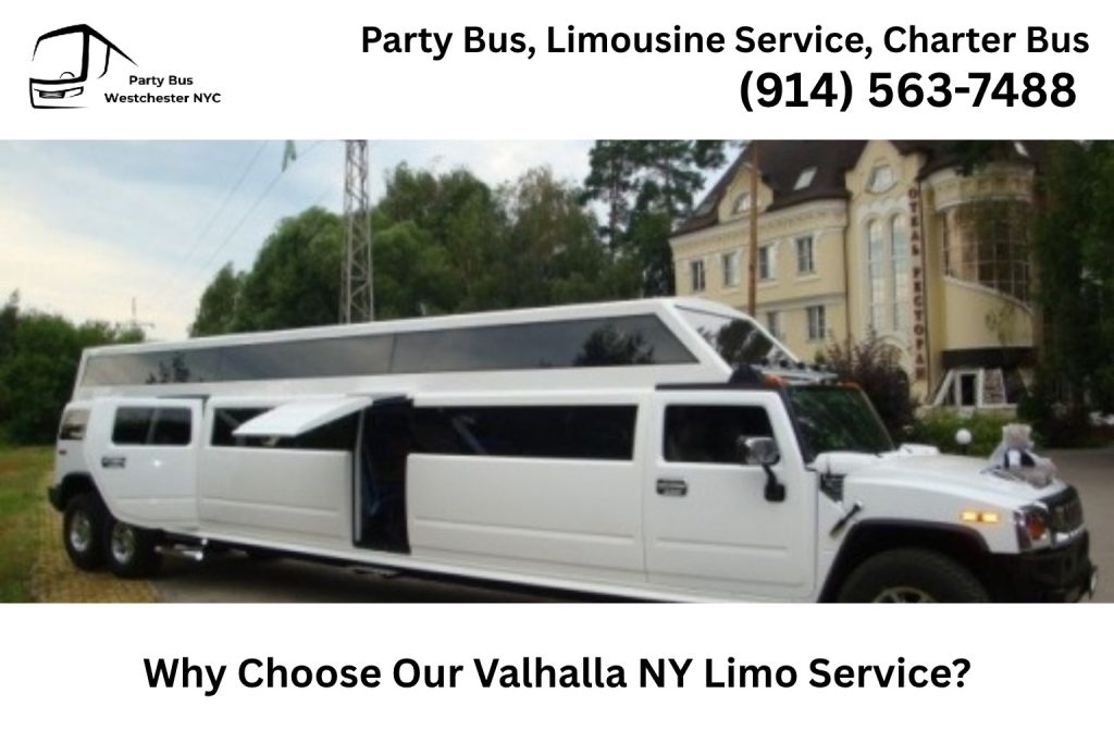 Professional Valhalla NY limo service with luxury vehicle and chauffeur
