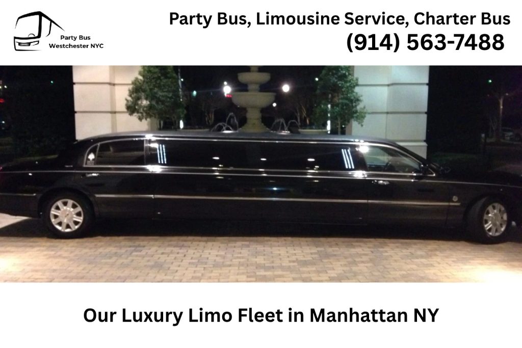 Luxury stretch limousine and SUV fleet available in Manhattan NY