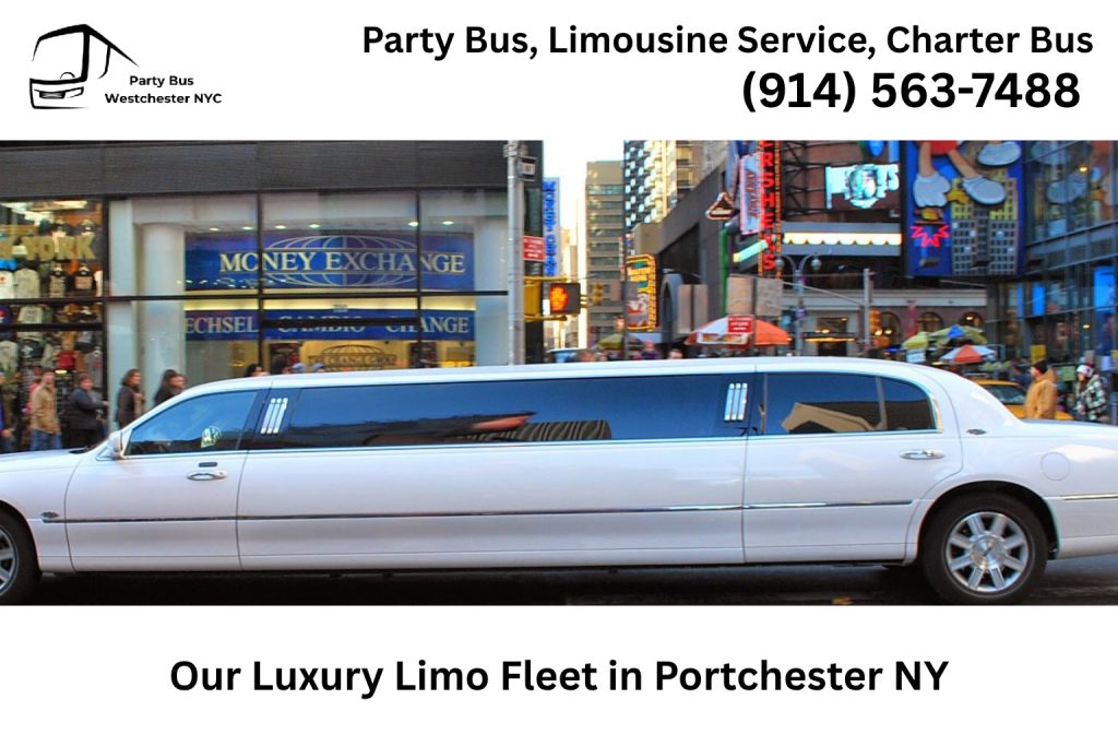 Luxury stretch limousine and SUV fleet available in Port Chester NY