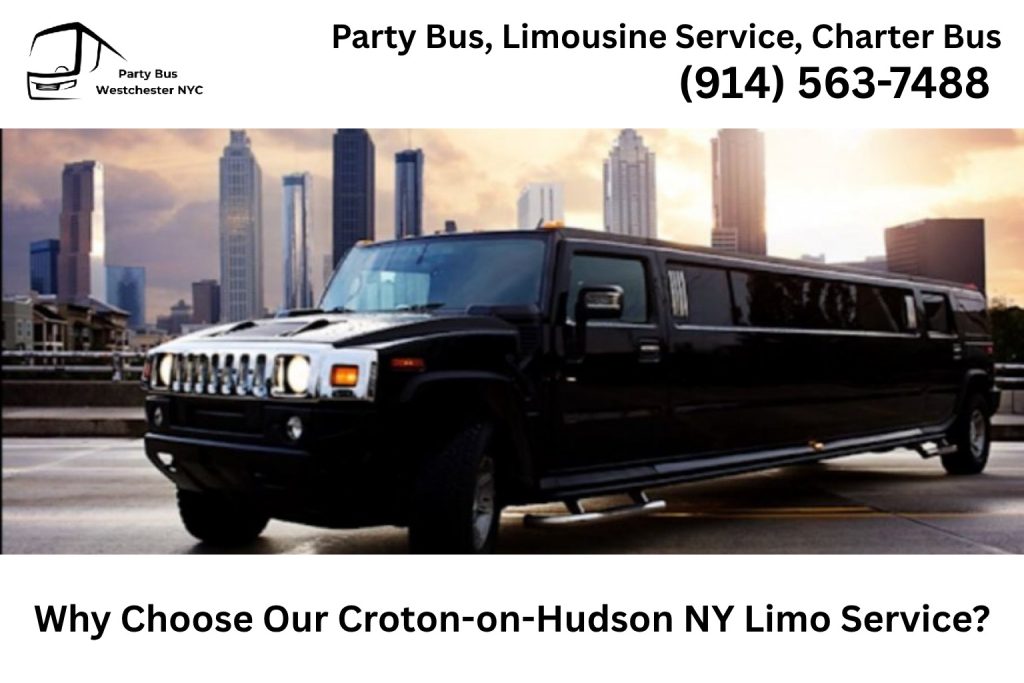 Professional Croton-on-Hudson NY limo service with luxury vehicle and chauffeur