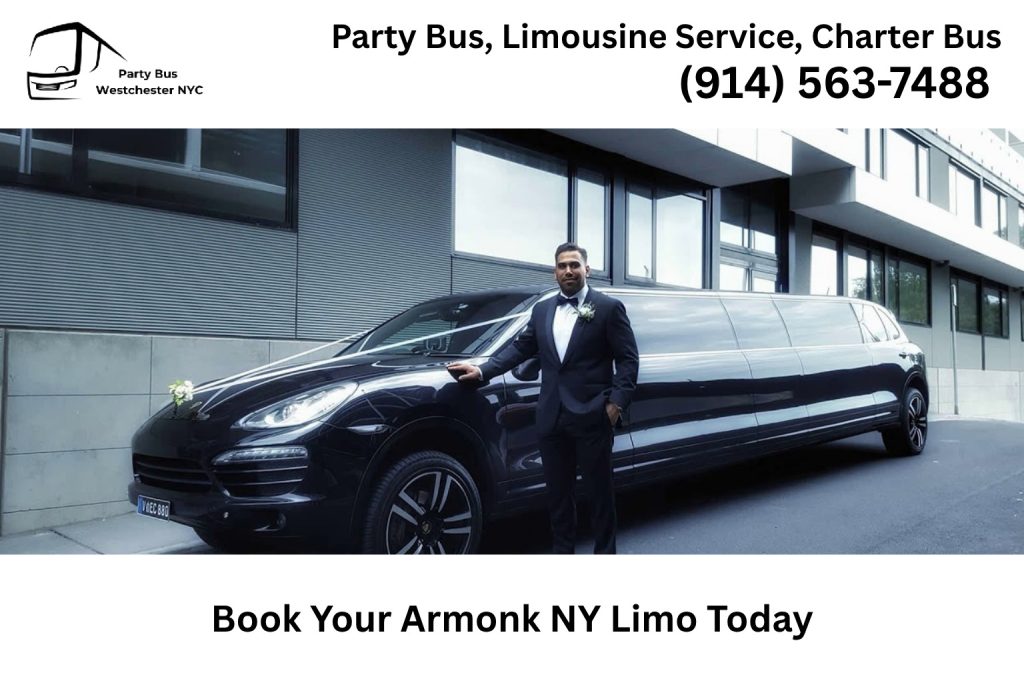 Book a luxury limo service in Armonk NY today