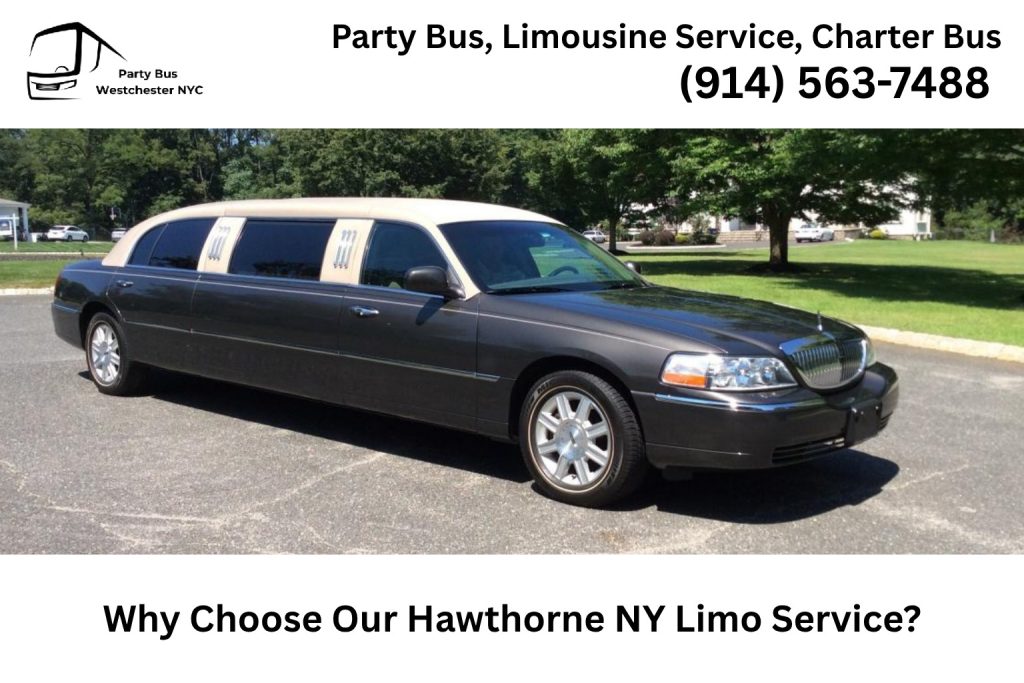 Professional Hawthorne NY limo service with luxury vehicle and chauffeur