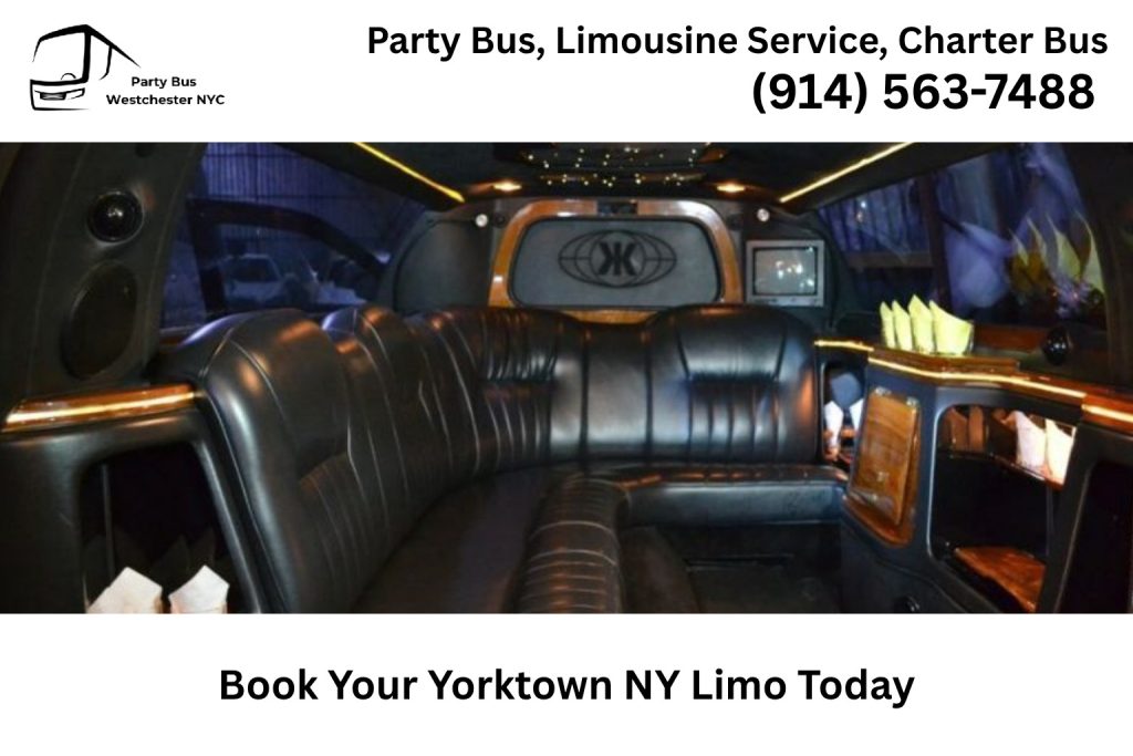Book a luxury limo service in Yorktown NY today