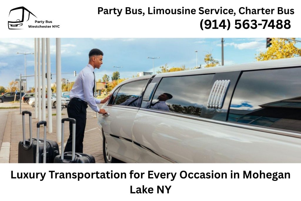 Luxury limousine transportation for weddings and events in Mohegan Lake NY