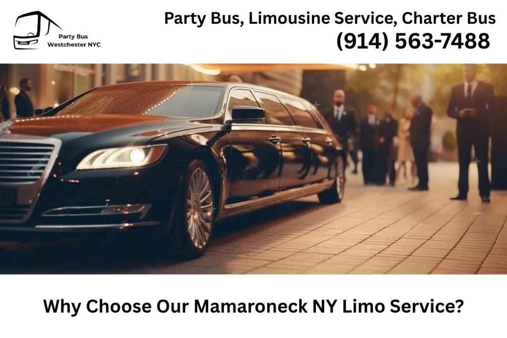 Professional Mamaroneck NY limo service with luxury vehicle and chauffeur