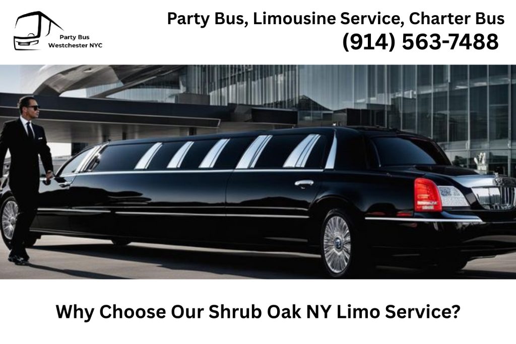 Professional luxury limousine service in Shrub Oak NY for weddings, airport transfers, corporate events and special occasions