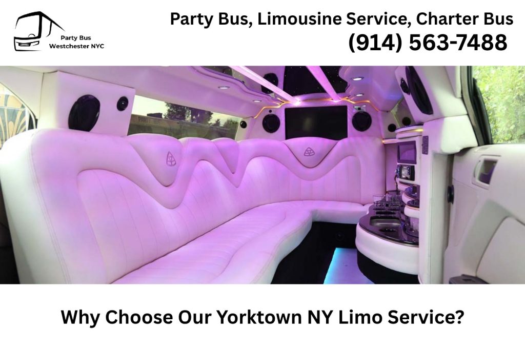 Professional Yorktown NY limo service with luxury vehicle and chauffeur