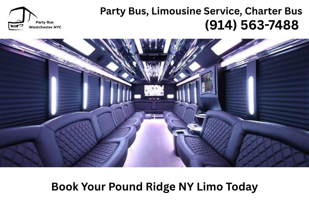 Book a luxury limo service in Pound Ridge NY today