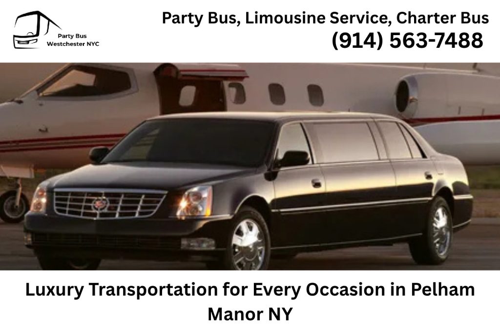 Luxury limousine transportation for weddings and events in Pelham Manor NY