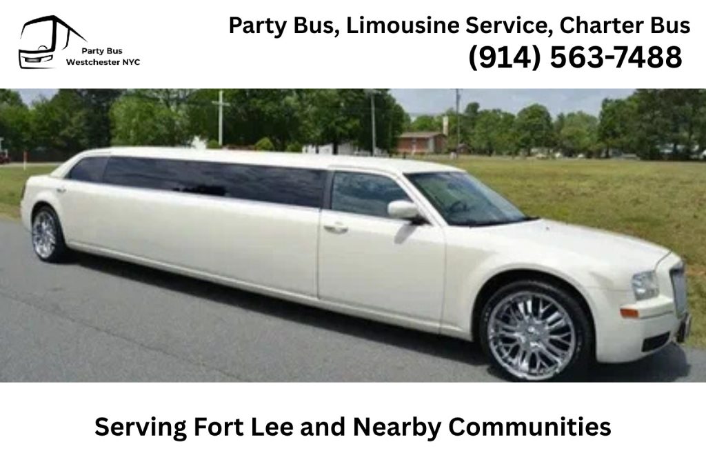 Fort Lee NJ limousine serving Englewood, Cliffside Park, Edgewater, and nearby communities