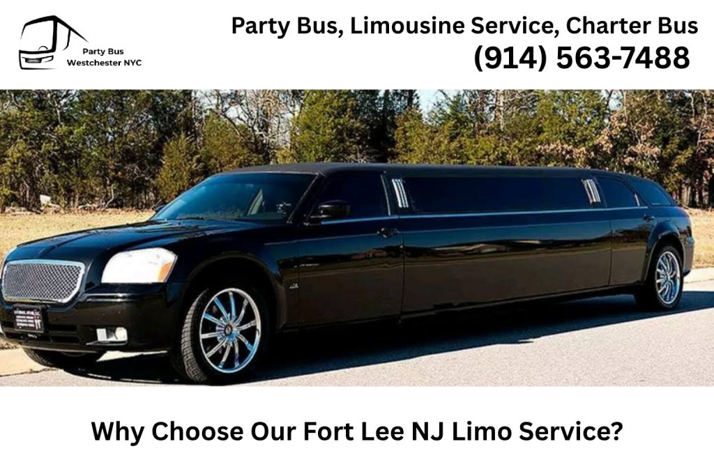 Luxury Fort Lee NJ limo service with professional chauffeur and premium limousine