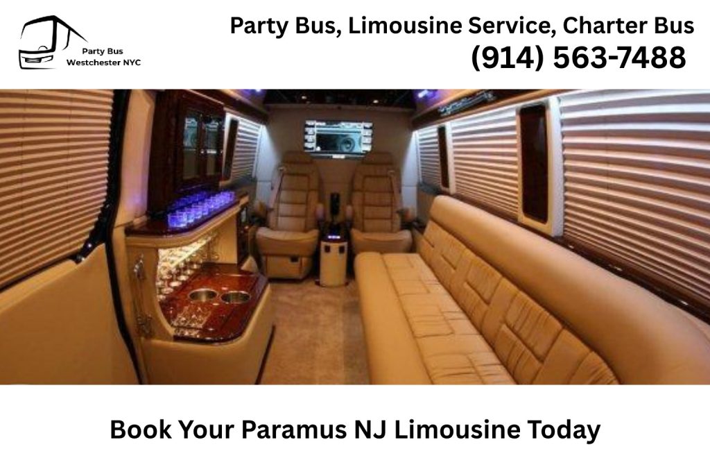 Book Paramus NJ limousine service for weddings airport transfers corporate travel and special events