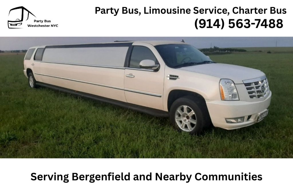 Bergenfield NJ limousine service serving Teaneck Dumont New Milford and nearby communities
