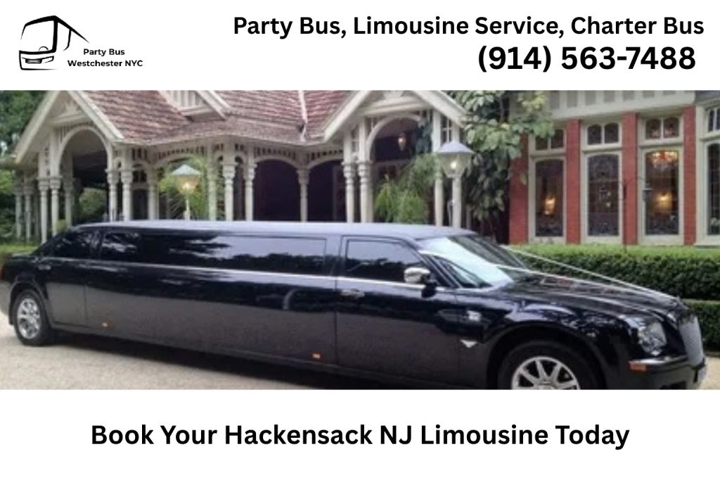 Book Hackensack NJ limousine service for weddings airport transfers corporate travel and special events